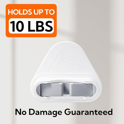 hookay 10lbs Broom and Mop Grippers, Damage-Free Hanging Wall Mount Broom Holder - Image 4