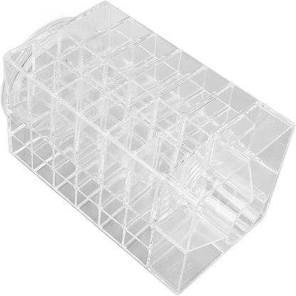Agatige 53 Slots Acrylic Lipstick Tower Holder, 360 Degree Rotating Makeup - Image 9