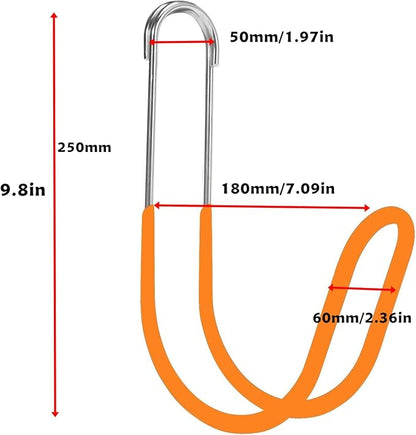 Garden Hose Holder Water Hose Hanger Wall Mounted, 304Stainless Steel Solid - Image 4