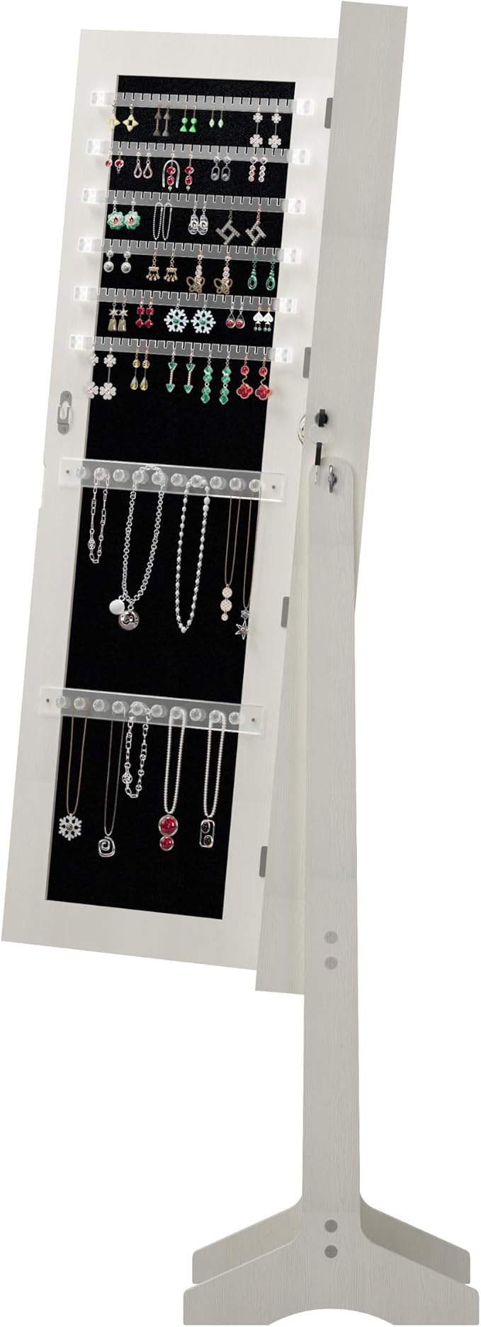 Montary Jewelry Cabinet Armoire - Image 8