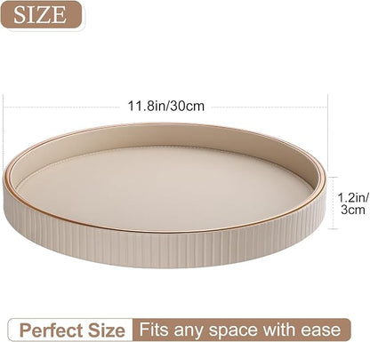 GORESE 12" Round Decorative Tray - Image 2