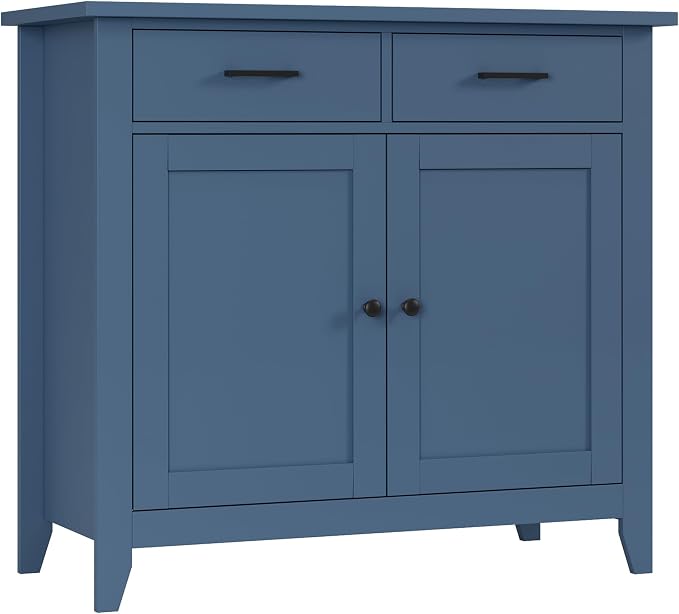 HORSTORS Farmhouse Kitchen Storage Cabinet, Small Buffet, Coffee Bar, 35.8"W by HORSTORS