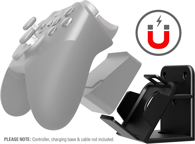 Floating Wall Mount for Xbox Elite v2 Controller Charging Base | Magnet Charge - Image 2