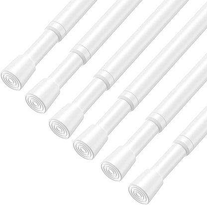 AIZESI Spring Tension Rods Adjustable Tension Curtain Rod Small Tension Rod No by AIZESITENSIONROD