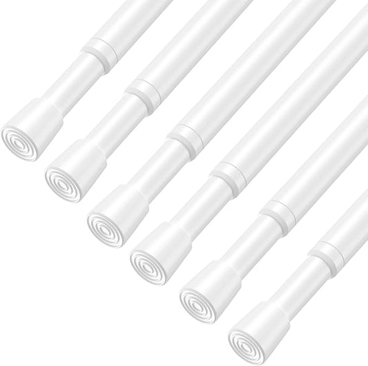 AIZESI Spring Tension Rods Adjustable Tension Curtain Rod Small Tension Rod No by AIZESITENSIONROD