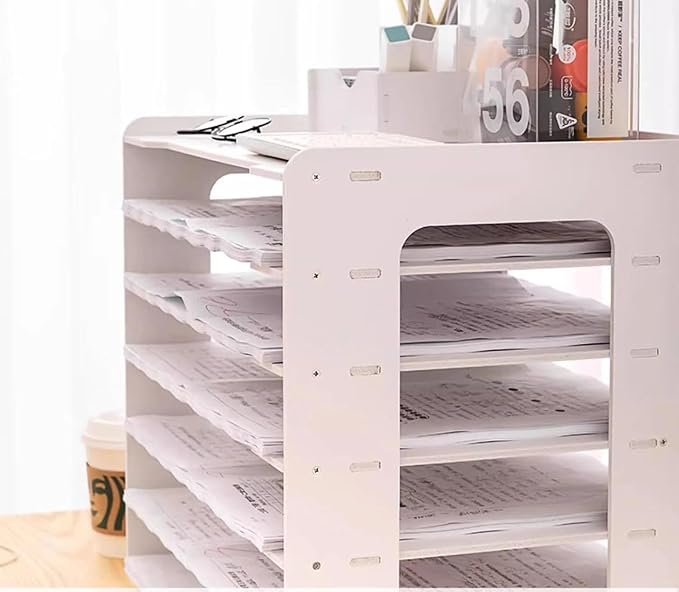 Extra Large A3 Paper Storage Unit, 11x17 Paper Organizer, Tiered Stationery - Image 4