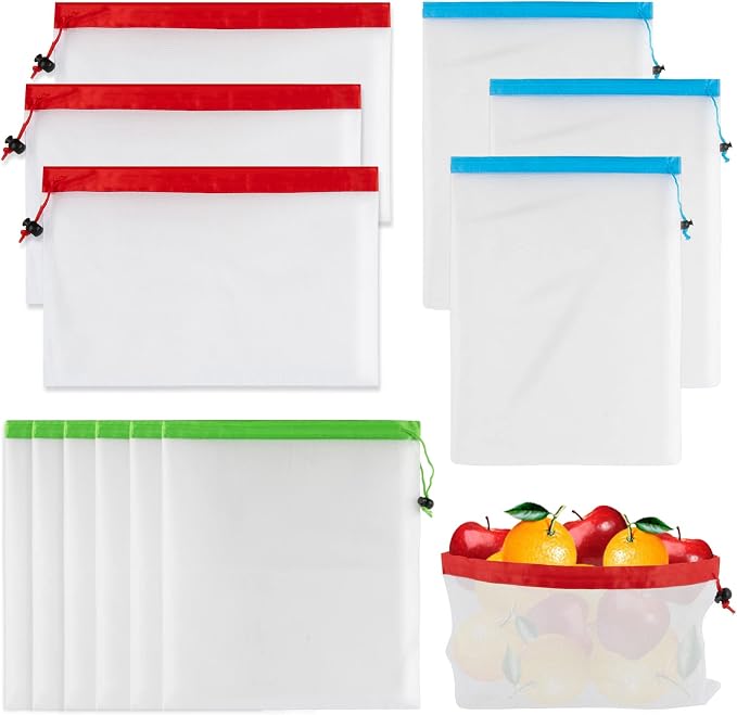 MAQIHAN 12PCS Reusable Produce Bags by MaqiIhanCustomOfficial