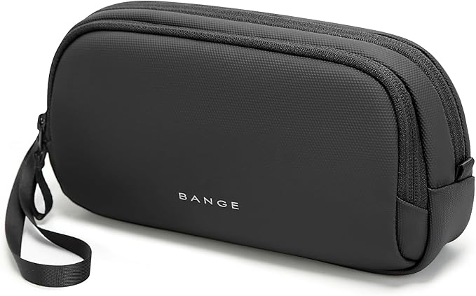 BANGE Electronics Organizer Travel Case, Water Resistant Travel Bag, Tech Pouch by BANGE