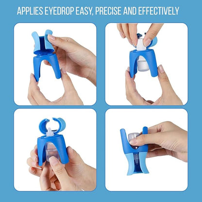 Remedic Eye Drop Guide with Silicone Adapter – Reusable Tool - Image 4