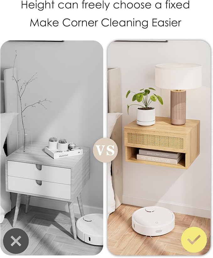 Floating Nightstand, Small Modern Floating Nightstand - Image 6