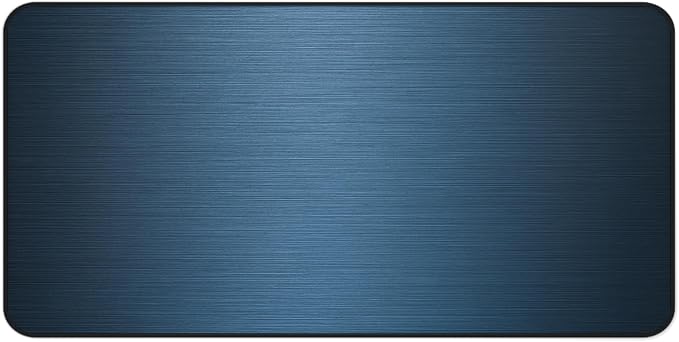 Brushed Metal Texture Desk Mat by Unknown