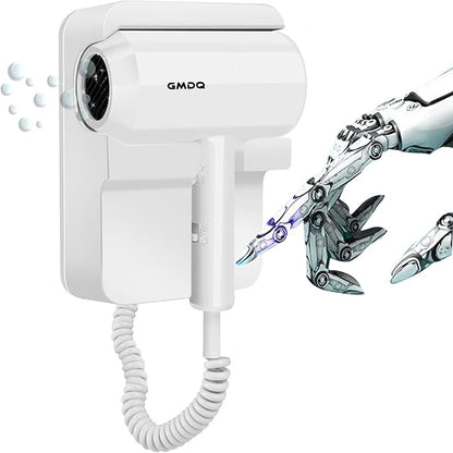 Hotel Wall Mounted Hair Dryer for Bathroom, Restroom Professional Blow Dryer by GMDQ
