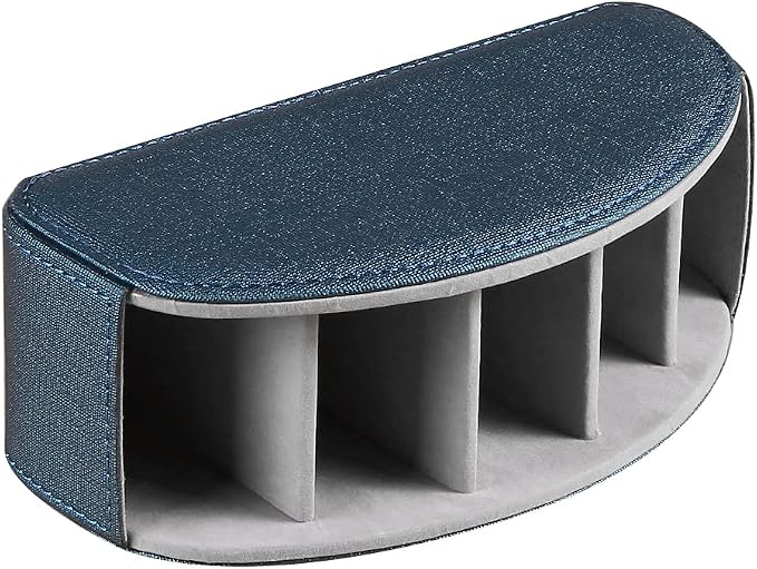 Leather Remote Control Holder, TV Remote Caddy - Image 4