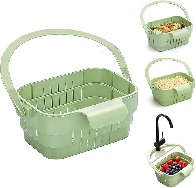 Stretchable Foldable Hanging Sink Strainer Basket by Unknown