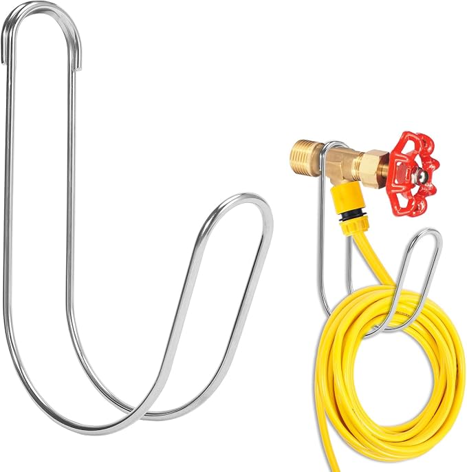 Garden Hose Holder Water Hose Storage Hook Hose Hanger, 304Stainless Steel by Yoniccal