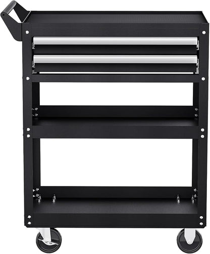 VEVOR 5-Tier Tool Cart with Wheels, 400 lbs Load Capacity, Rolling Work Cart - Image 12