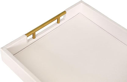 HofferRuffer Faux Leather Serving Tray - Image 7