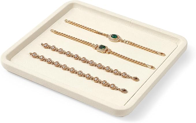 Microfiber Jewelry Display Flat Tray - Image 5