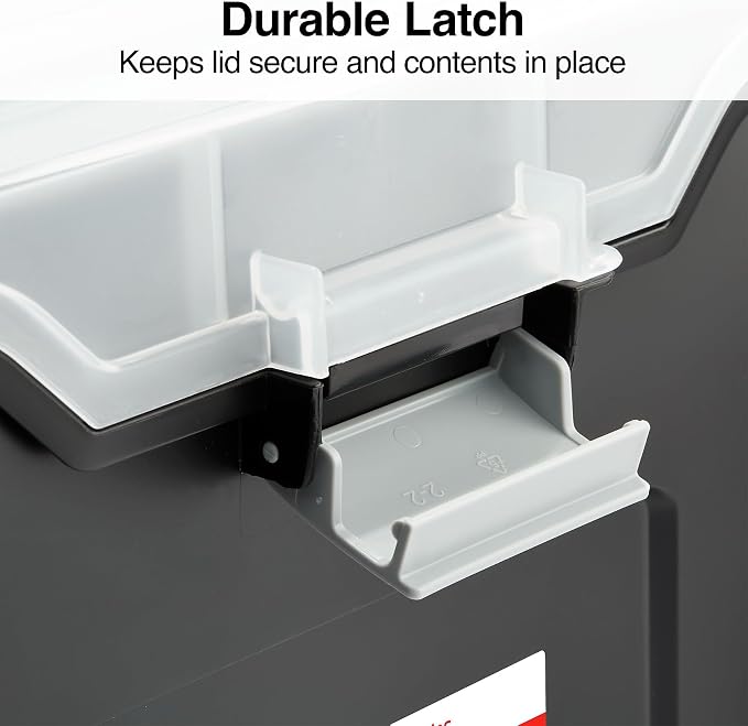 STAPLES File Box Portable Tote, Letter Size, 4/Carton | Lightweight storage tote - Image 5