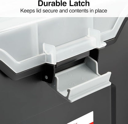 STAPLES File Box Portable Tote, Letter Size, 4/Carton | Lightweight storage tote - Image 5
