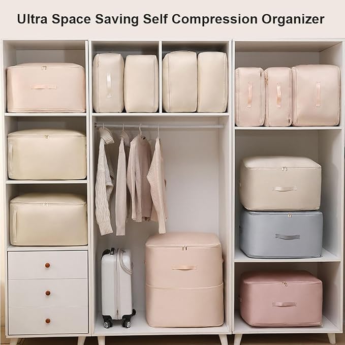 2024 NEW Space Saving Self Compression Organizer, Self Compression Moving - Image 3