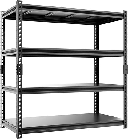 4-Tier 40" W X 20" D X 60" H Storage Shelves 2500LBS Garage Shelving Metal by cynnda
