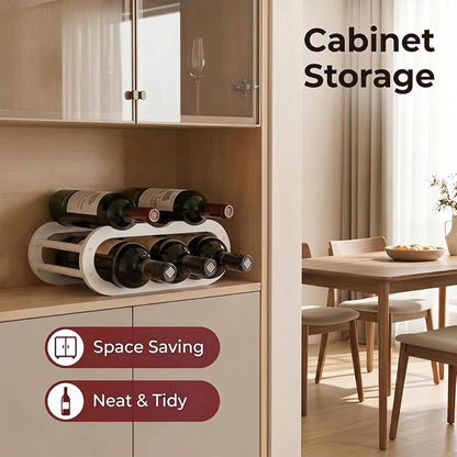 PEKER Wine Rack – Small Countertop Wine Rack & Wine Bottle Holder - Image 5