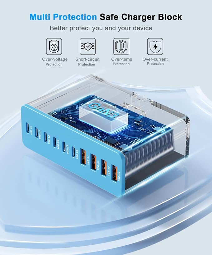 USB C Charging Station 10 Port - Image 5