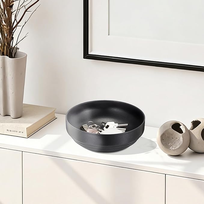Key Holder Bowl for Entryway Table Round Catchall Bowl for Coin Fruit Holder - Image 5