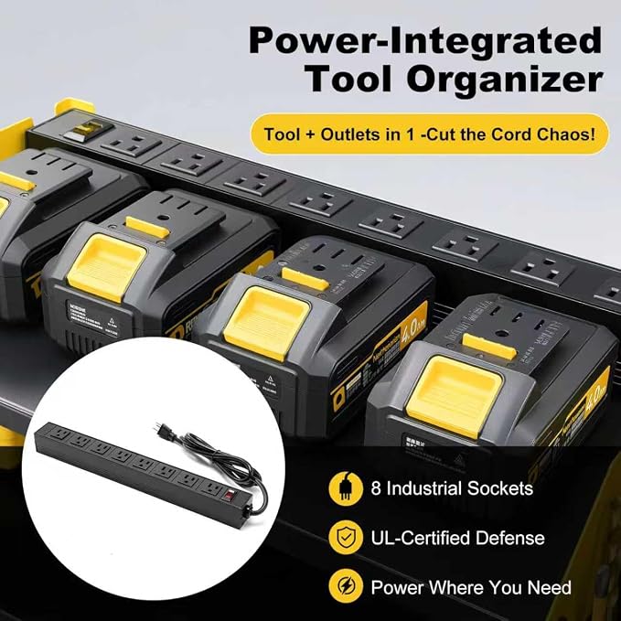 3 layers power tool organizer Loads 150lbs - Image 4