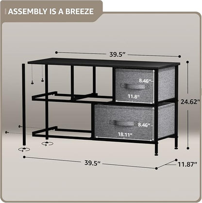 Sorbus Dresser with 5 Drawers - Image 3