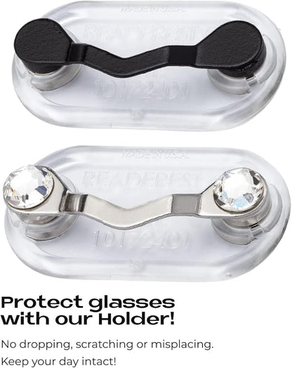 Readerest Magnetic Glasses Holders, Secure Clip - Image 2