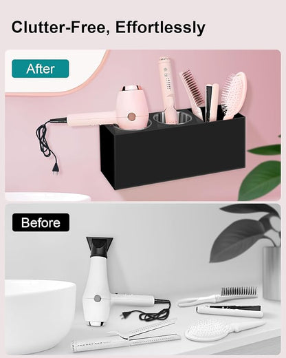 Hair Tool Organizer, Hair Dryer Holder - Image 3