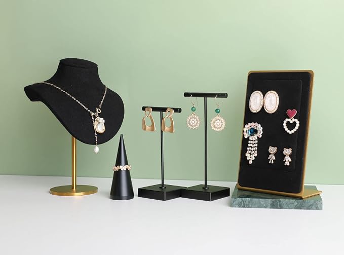 GemeShou 2pcs metal earring holder, mini hangers - Image 9