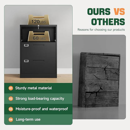 Letaya 3 Drawer File Cabinets - Image 8
