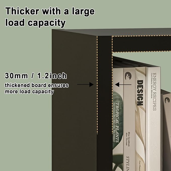 CTESNE【2026 Wooden Thick Frame】 2 Cube Storage Organizer Shelf - Image 8