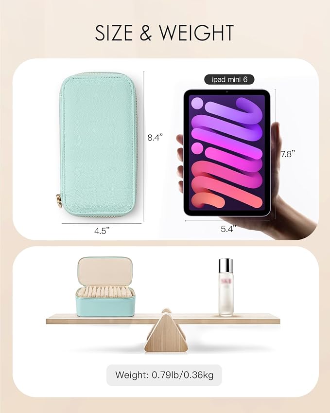 Vlando Travel Jewelry Organizer - Image 3