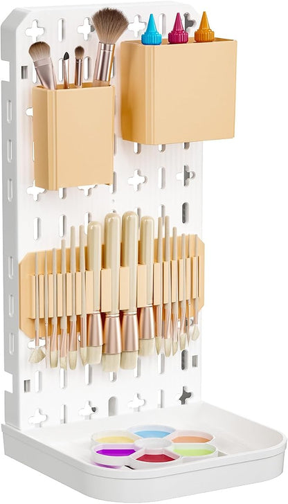 Paint Brush Holder Silicone Paint Brush Drying Rack by CLESOO