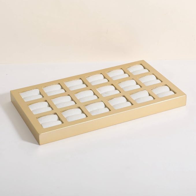 GemeShou Velvet Ring Storage Organizer Tray - Image 9