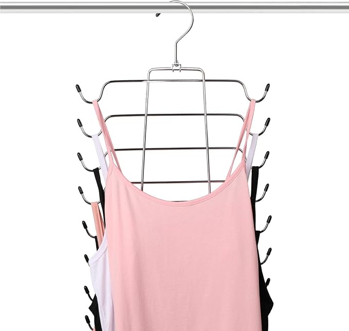 Magicool Cami Hanger 4 Pack Space Saving Hangers Closet Organizer - Image 6