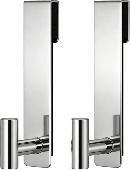PMMASTO Shower Door Hooks, Extended Towel Hooks - Image 2