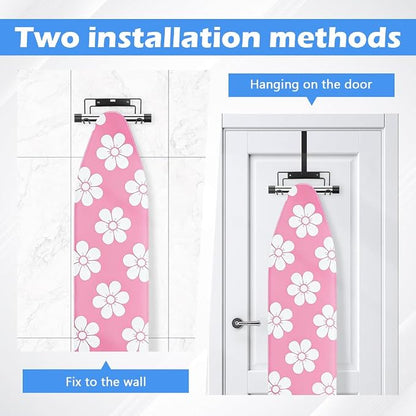 Ironing Board Holder Wall Mount, Over The Door & Wall Mount Metal Ironing Board - Image 4