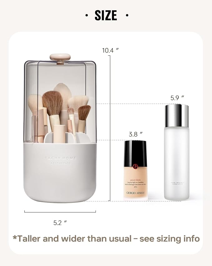 EACHY Makeup Brush Holder 360° Rotating - Image 5