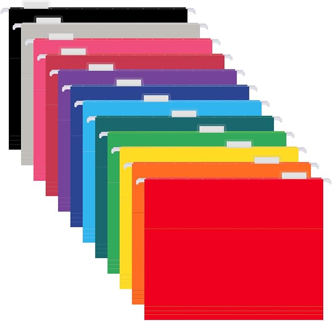 36 Pack Hanging File Folders, Letter Size - Image 8