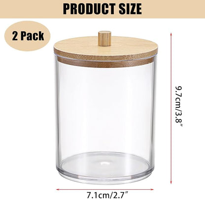 BTSKY 2 Pack Clear Paper Clip Holder - Image 2