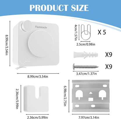 Retractable Clothesline Indoor, Non-Sagging Outdoor Clothes Line Retracting - Image 7