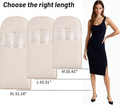 Space Saving Hanging Compression Garment Bag - Image 2