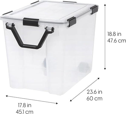 IRIS USA WeatherPro 103 Qt Storage Bins - Image 5