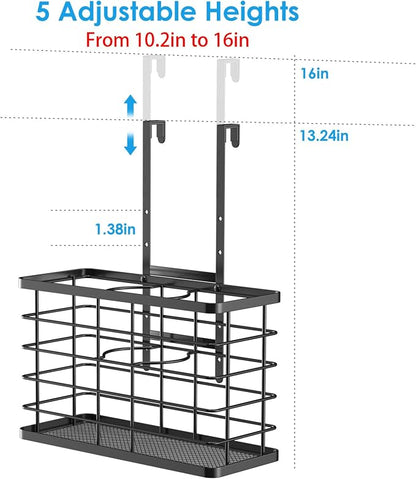 Hair Tool Organizer, Dryer Holder, 3 in 1 Blow Bathroom Organizer Wall - Image 7