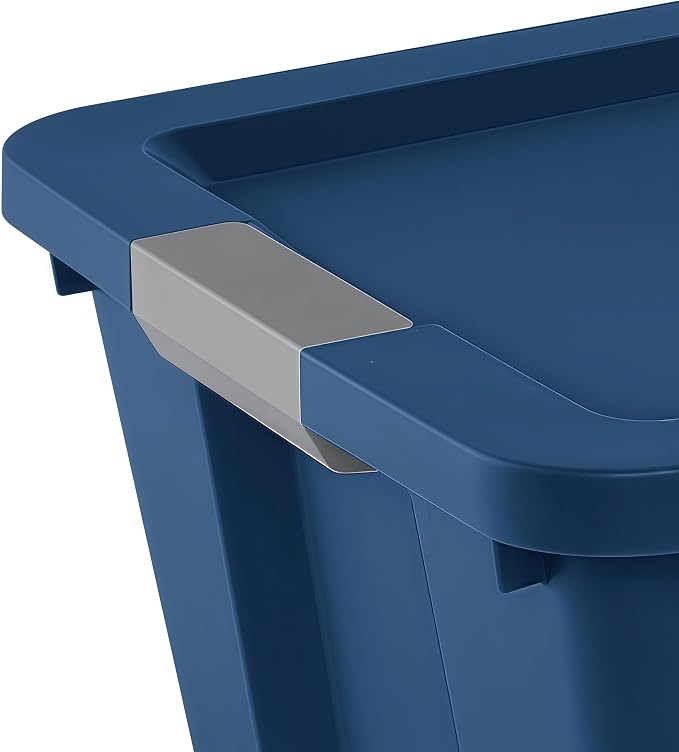 34 Gallon Heavy-Duty Wheeled Storage Bin - Image 4